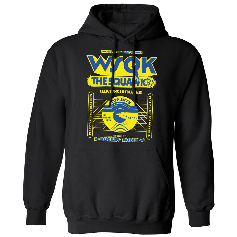 Classic Unisex Hoodie - VTK6U33H - Black - 1