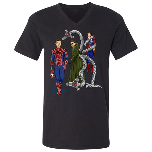 Unisex V-Neck T-Shirt - DA53274B - Black - 1