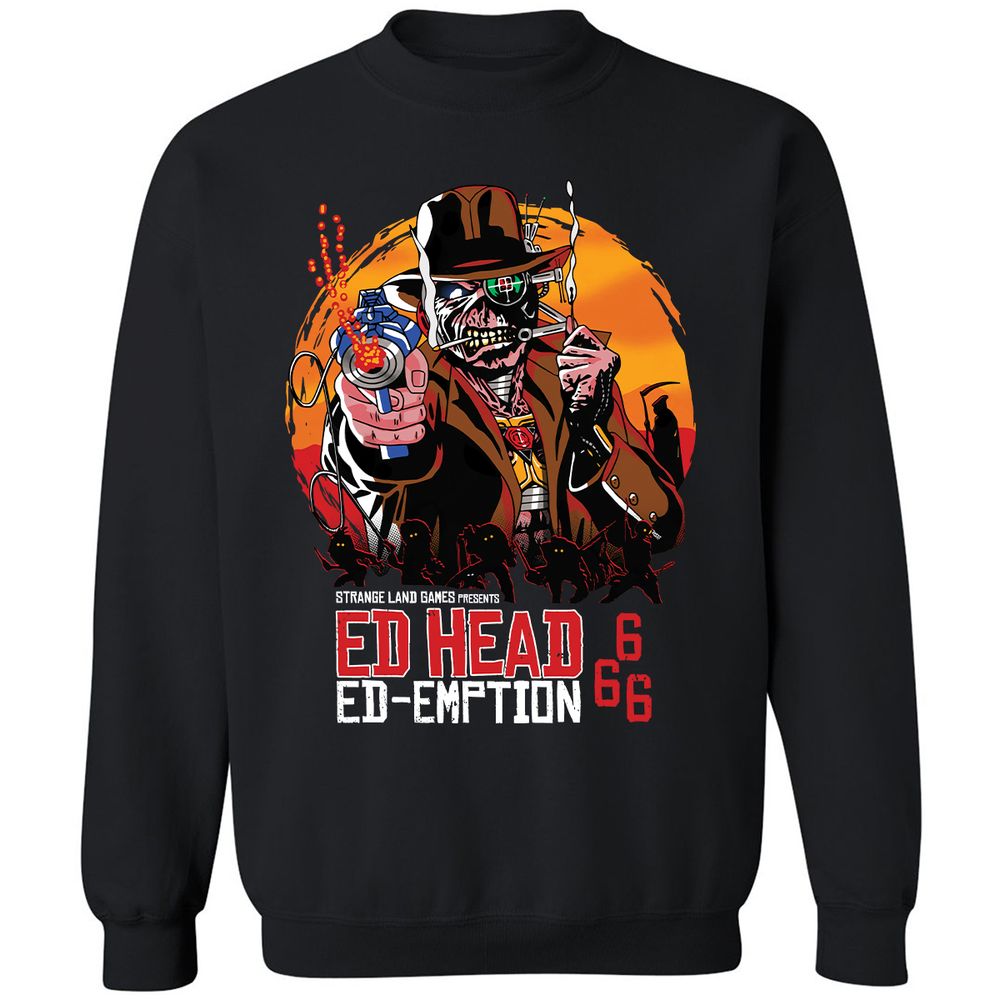 Classic Unisex Sweatshirt - GCGQ1ZEG - Black - 1