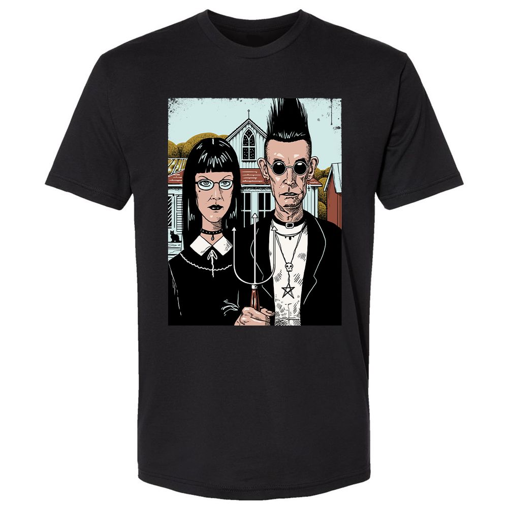 Premium Unisex T-Shirt - 3RYSBWRK - Black - 1