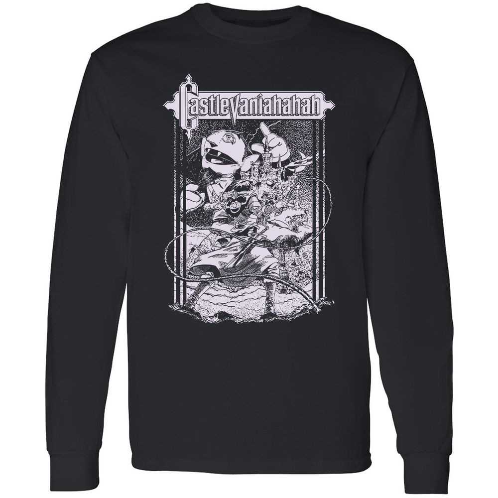 Long Sleeve T-Shirt - THCMQXQU - Black - 1