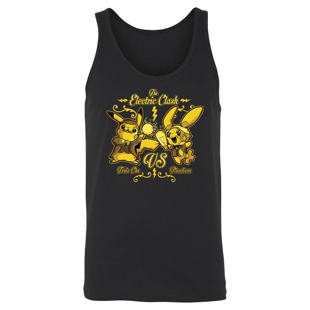 Unisex Jersey Tank - S3LZH8WH - Black - 1
