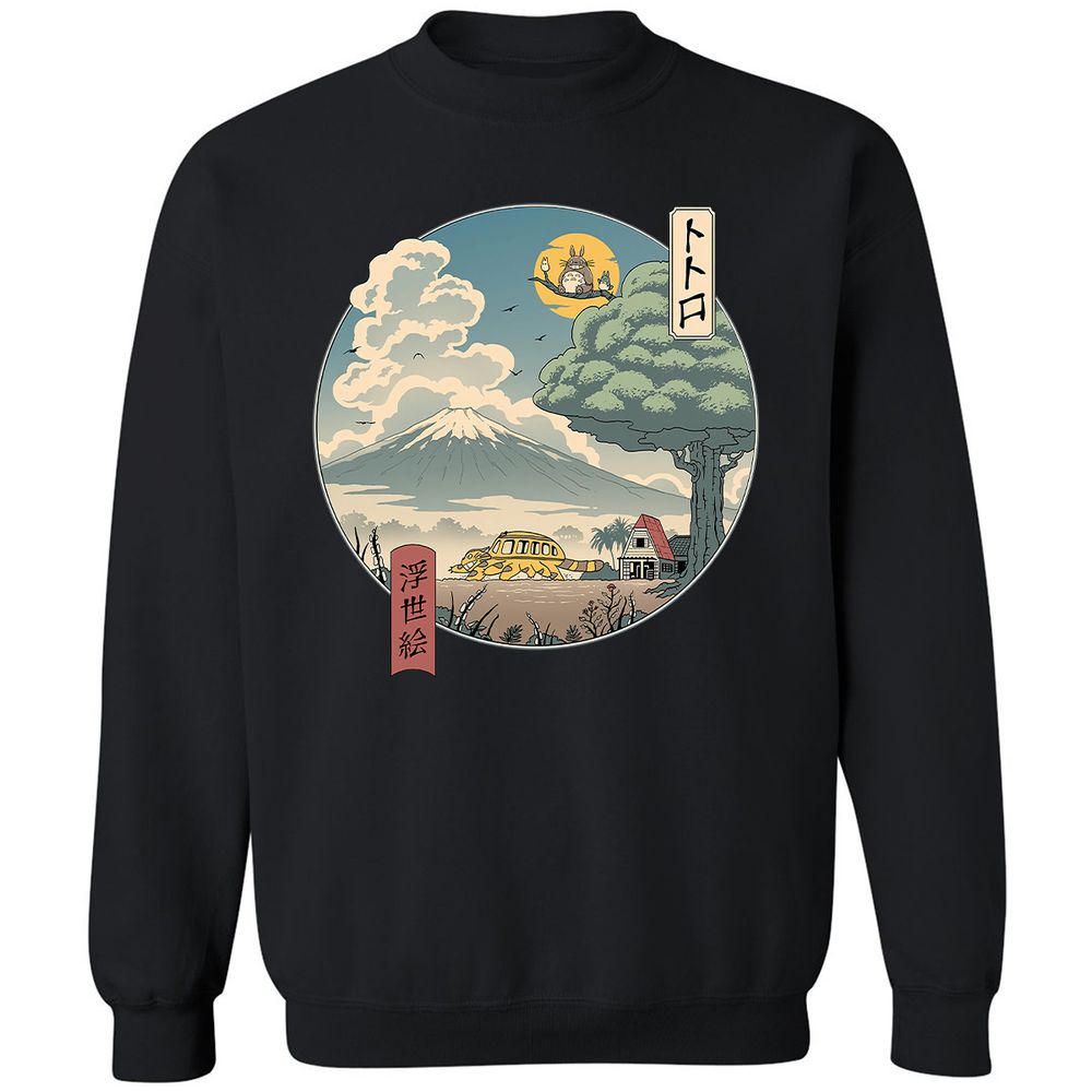 Classic Unisex Sweatshirt - B226JJ7C - Black - 1