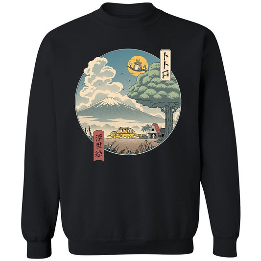 Classic Unisex Sweatshirt - B226JJ7C - Black - 1