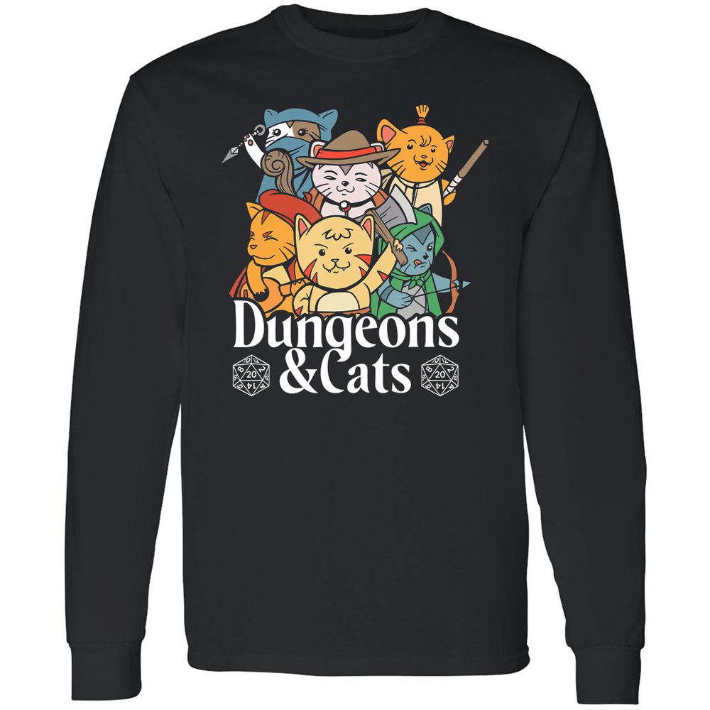 Long Sleeve T-Shirt - C69W3AFQ - Black - 1