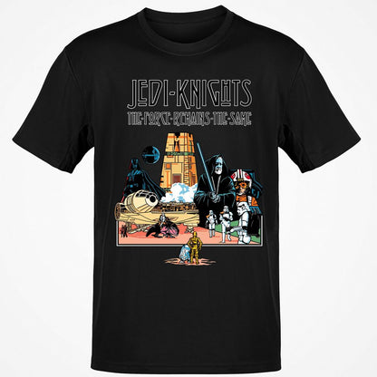 Classic Unisex T-Shirt - RKLGYRQB - Black - 1