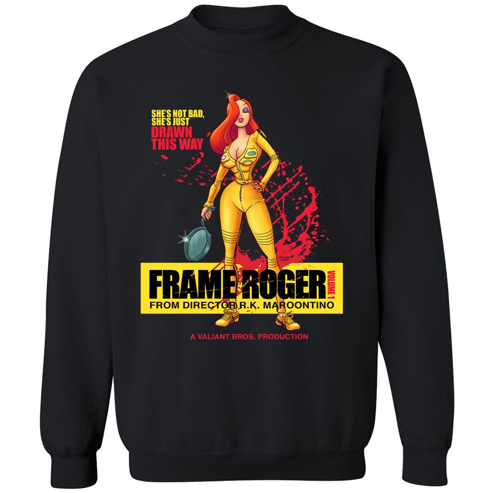 Classic Unisex Sweatshirt - 61E6HGYU - Black - 1