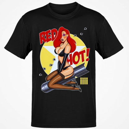 Classic Unisex T-Shirt - CQ84UVJR - Black - 1