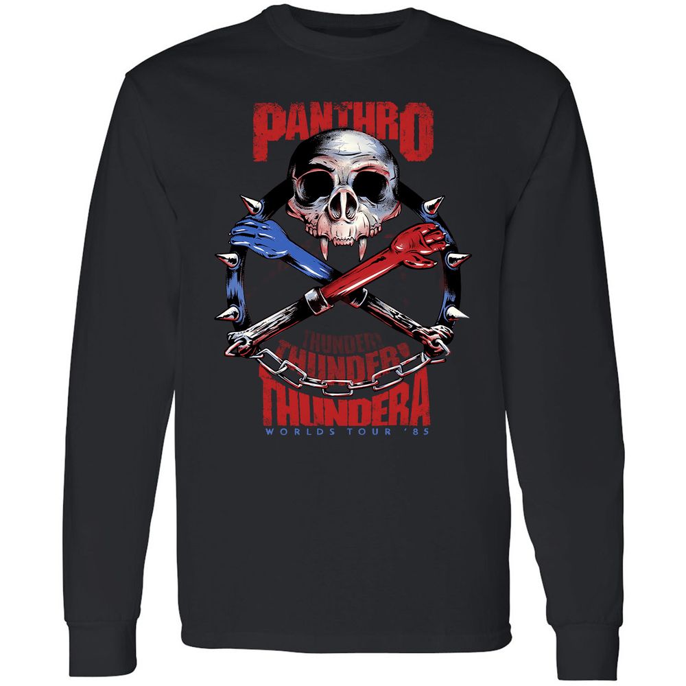 Long Sleeve T-Shirt - WBKR64UN - Black - 1
