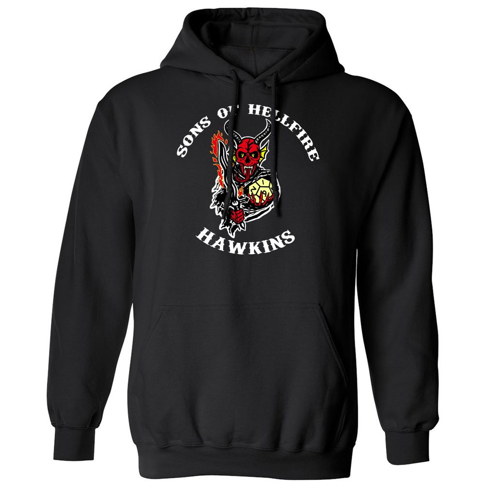 Classic Unisex Hoodie - J9AT8JM7 - Black - 1