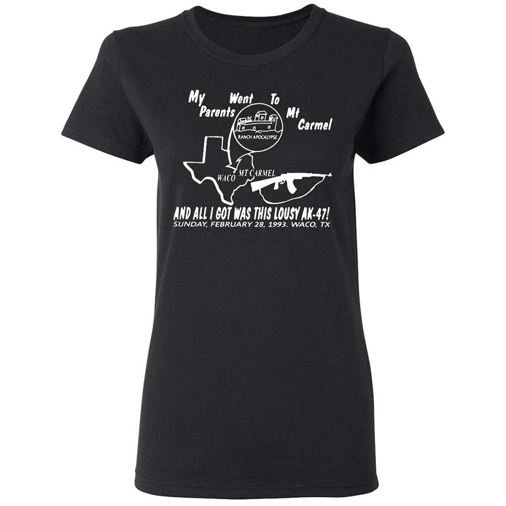 Women's T-Shirt - KSEZ94CD - Black - 1