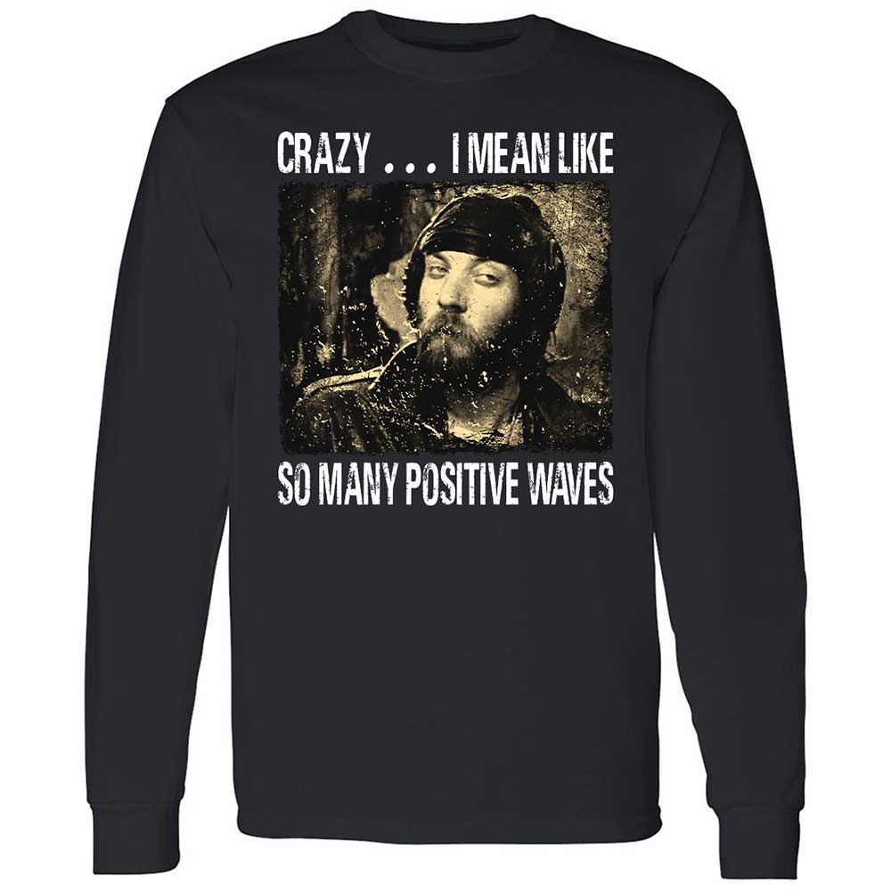 Many positive waves - Black - 1