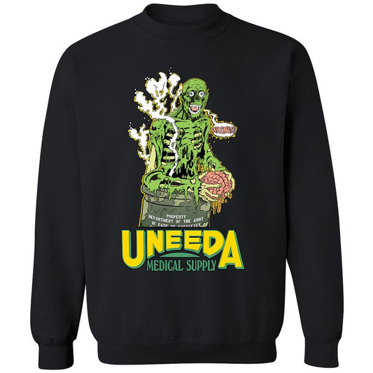 Classic Unisex Sweatshirt - LYCXMGH8 - Black - 1