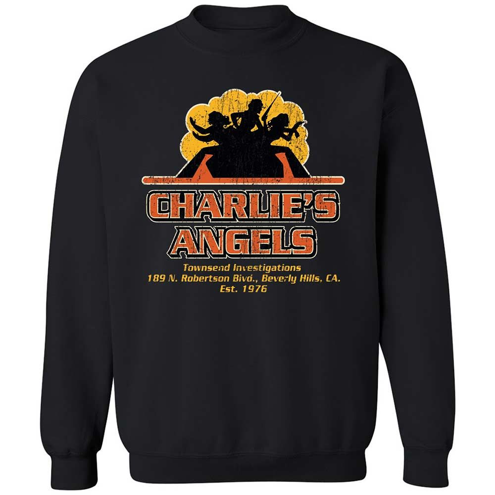 Classic Unisex Sweatshirt - 4PPW3DE5 - Black - 1