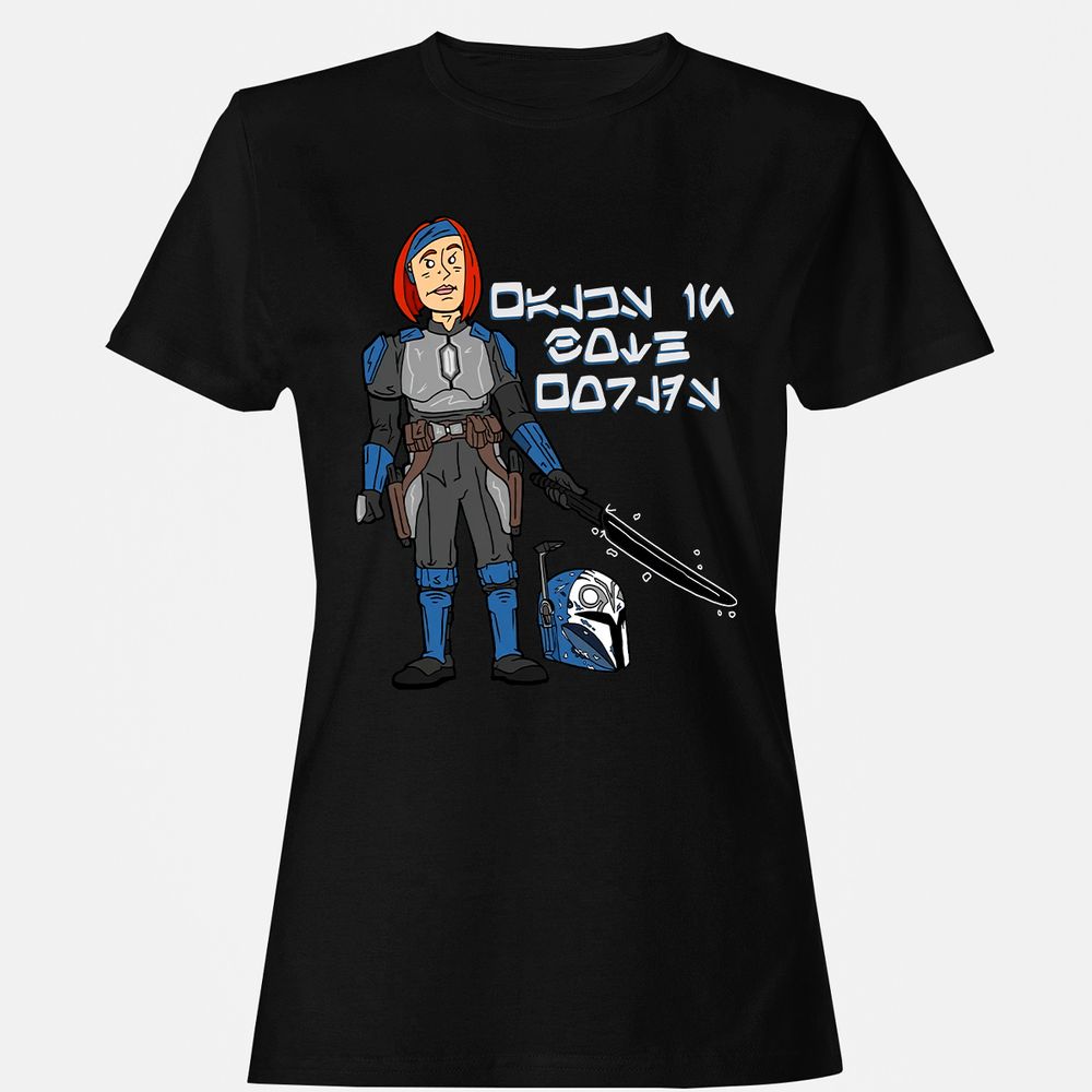 Women's T-Shirt - TRQ4VFGS - Black - 1