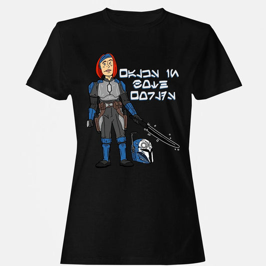 Women's T-Shirt - TRQ4VFGS - Black - 1