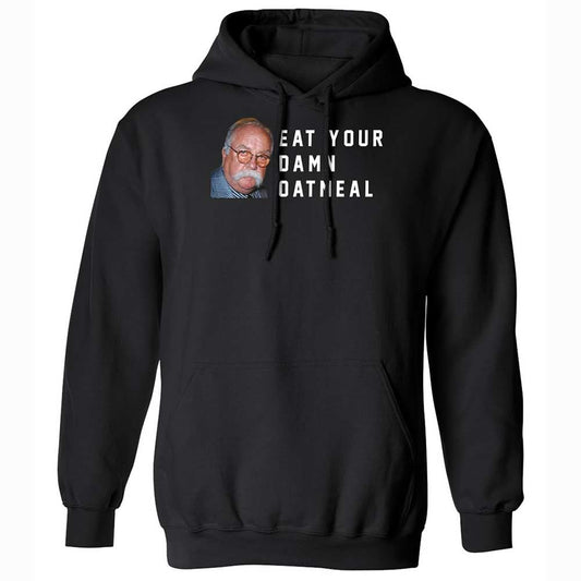 Eat Your Damn Oatmeal - Black - 1