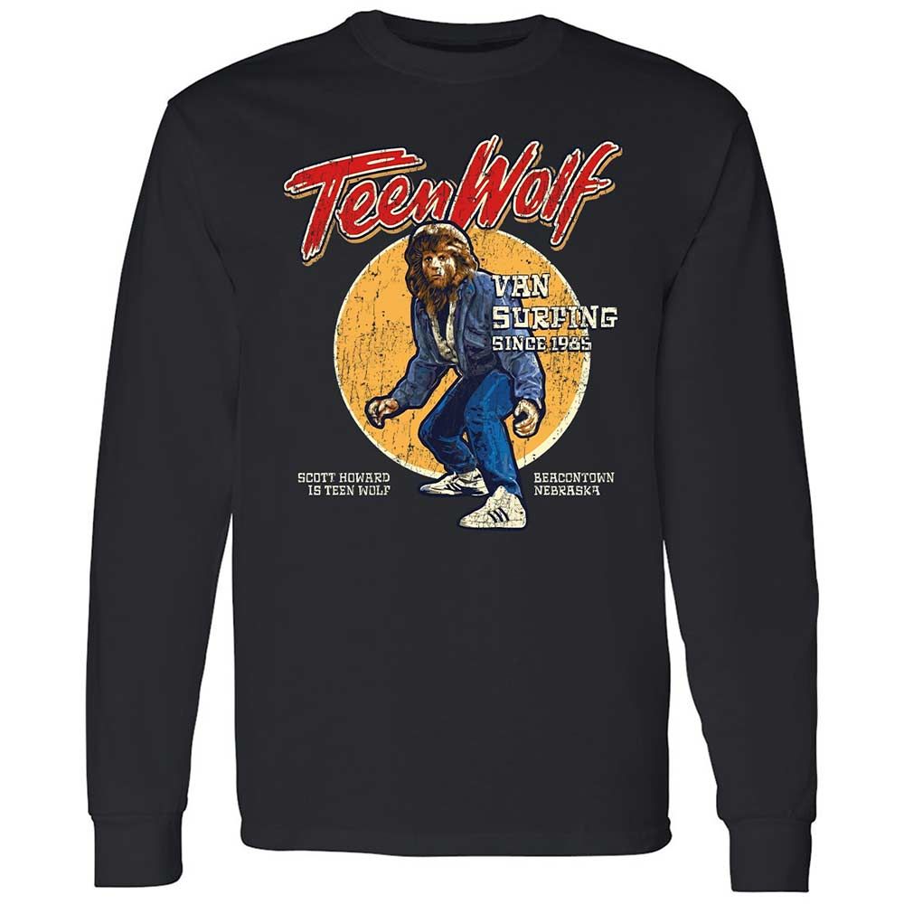 Long Sleeve T-Shirt - 5UR4BW95 - Black - 1