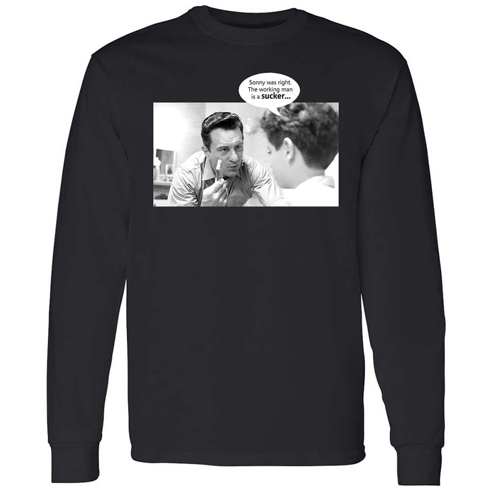 Long Sleeve T-Shirt - YGGLE5KP - Black - 1
