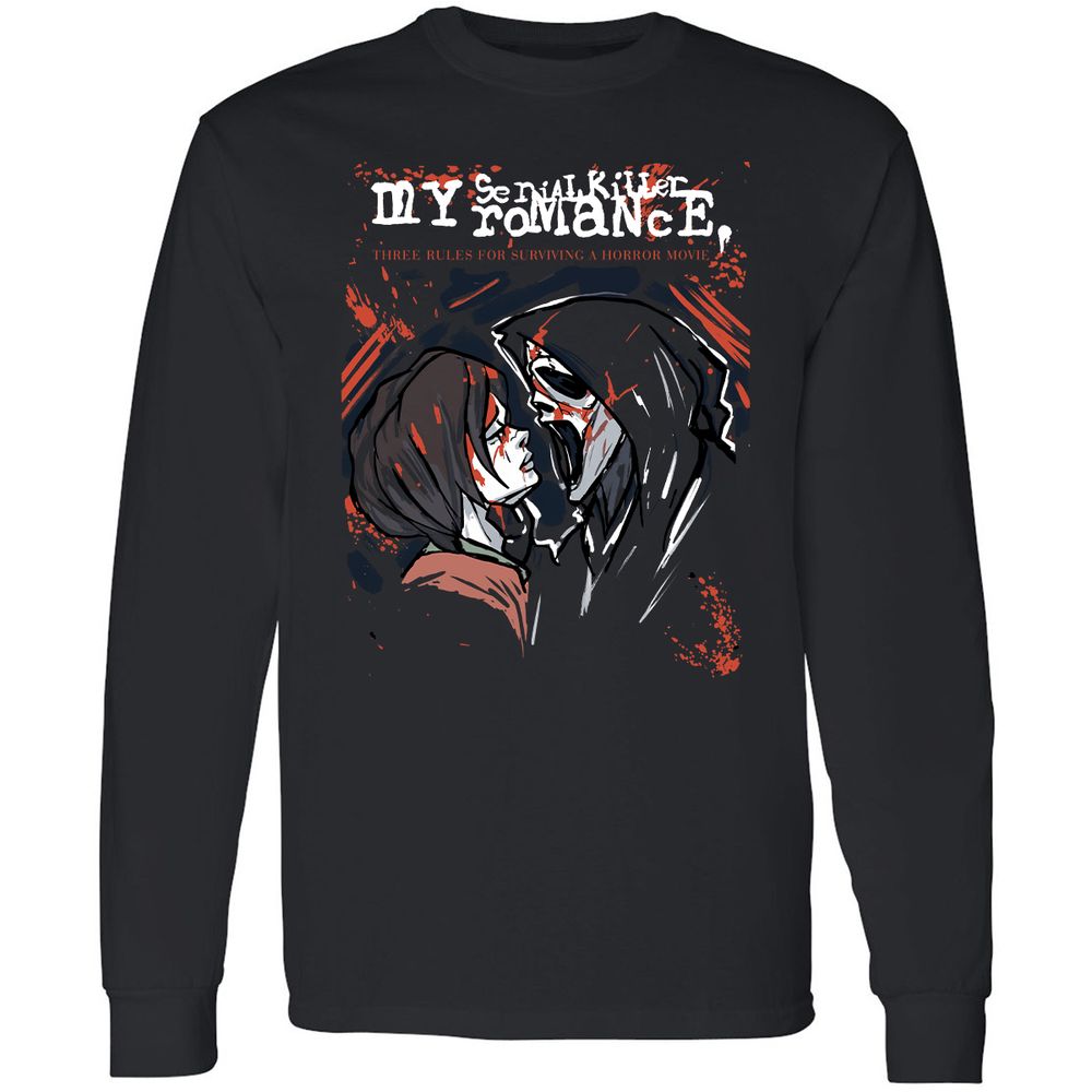 Long Sleeve T-Shirt - CK6ZTAJ7 - Black - 1