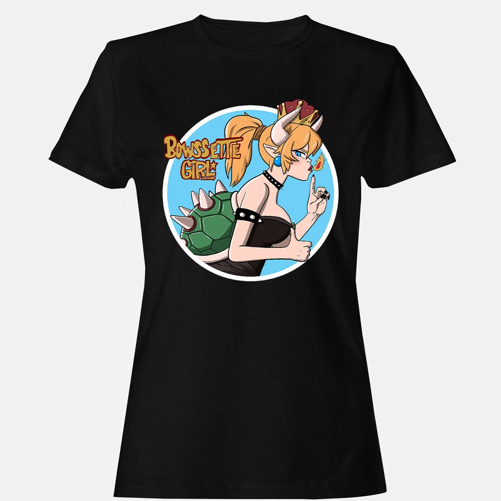 Women's T-Shirt - 1VXLN35N - Black - 1