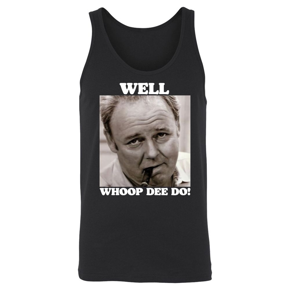 Funny 70s Tv Quote Whoop Dee Do - Black - 1