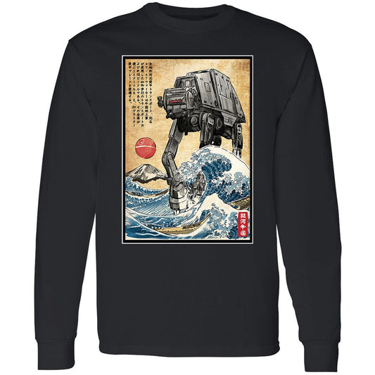 Long Sleeve T-Shirt - J7454FMP - Black - 1