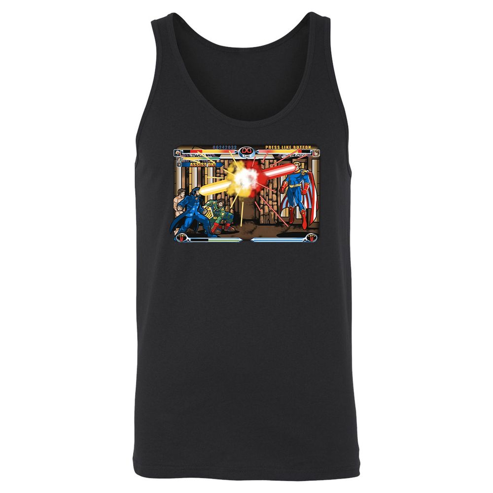 Unisex Jersey Tank - C4M8UNT5 - Black - 1