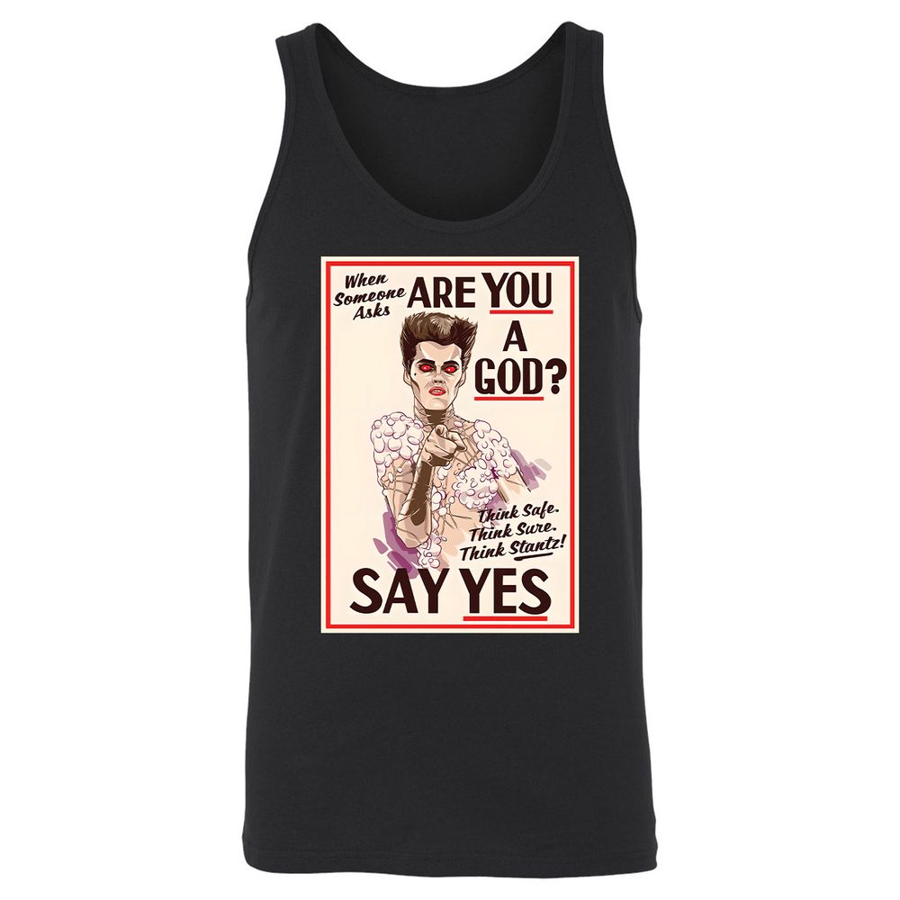 Unisex Jersey Tank - KDSMA3A2 - Black - 1