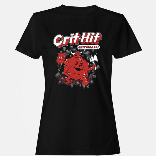 Women's T-Shirt - PLHYRL2Q - Black - 1