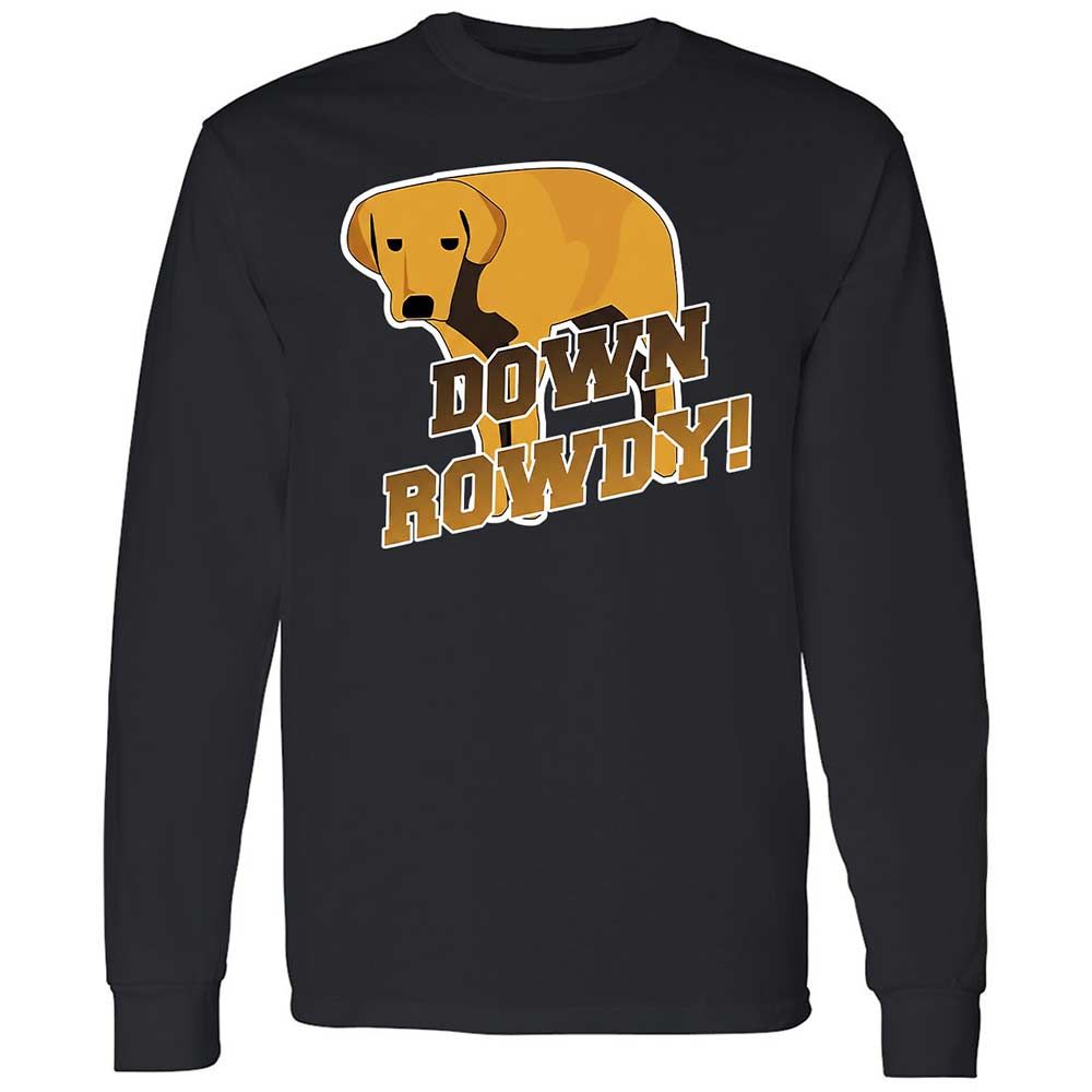 Long Sleeve T-Shirt - SD38CA9Q - Black - 1