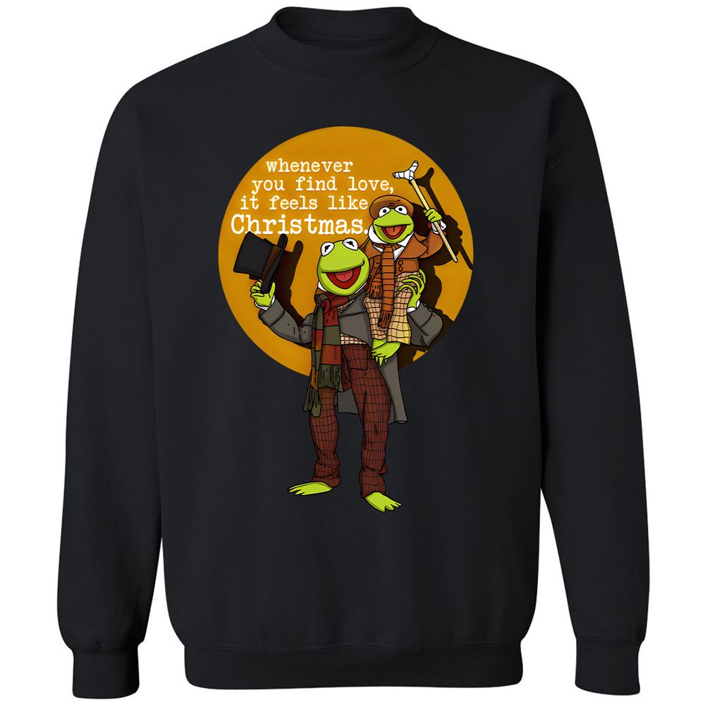 Classic Unisex Sweatshirt - ESX2EGMF - Black - 1