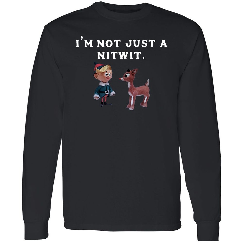 Long Sleeve T-Shirt - C7Q1RBLQ - Black - 1