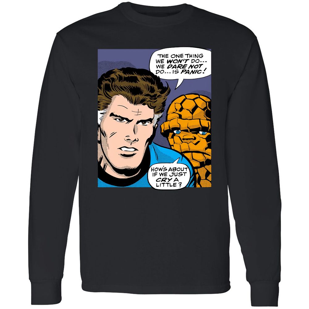 Long Sleeve T-Shirt - G1FV5QY9 - Black - 1