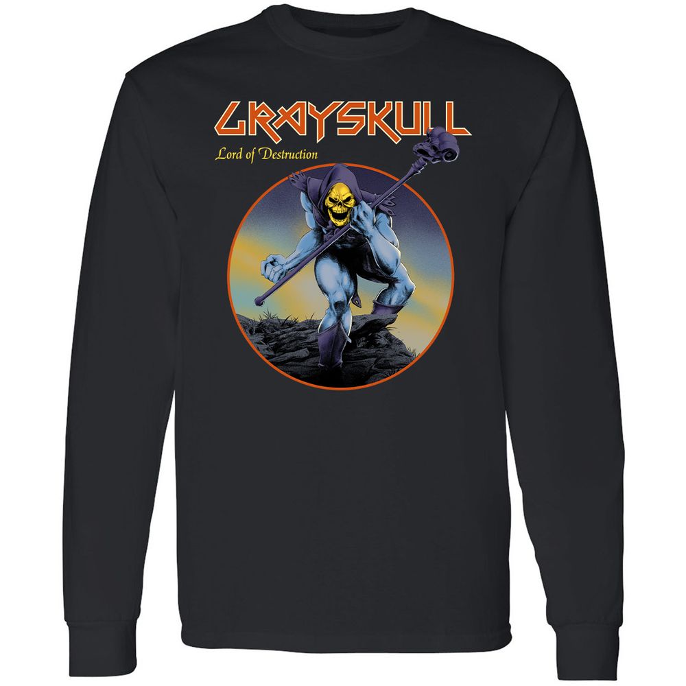 Long Sleeve T-Shirt - ZSJRW2TC - Black - 1