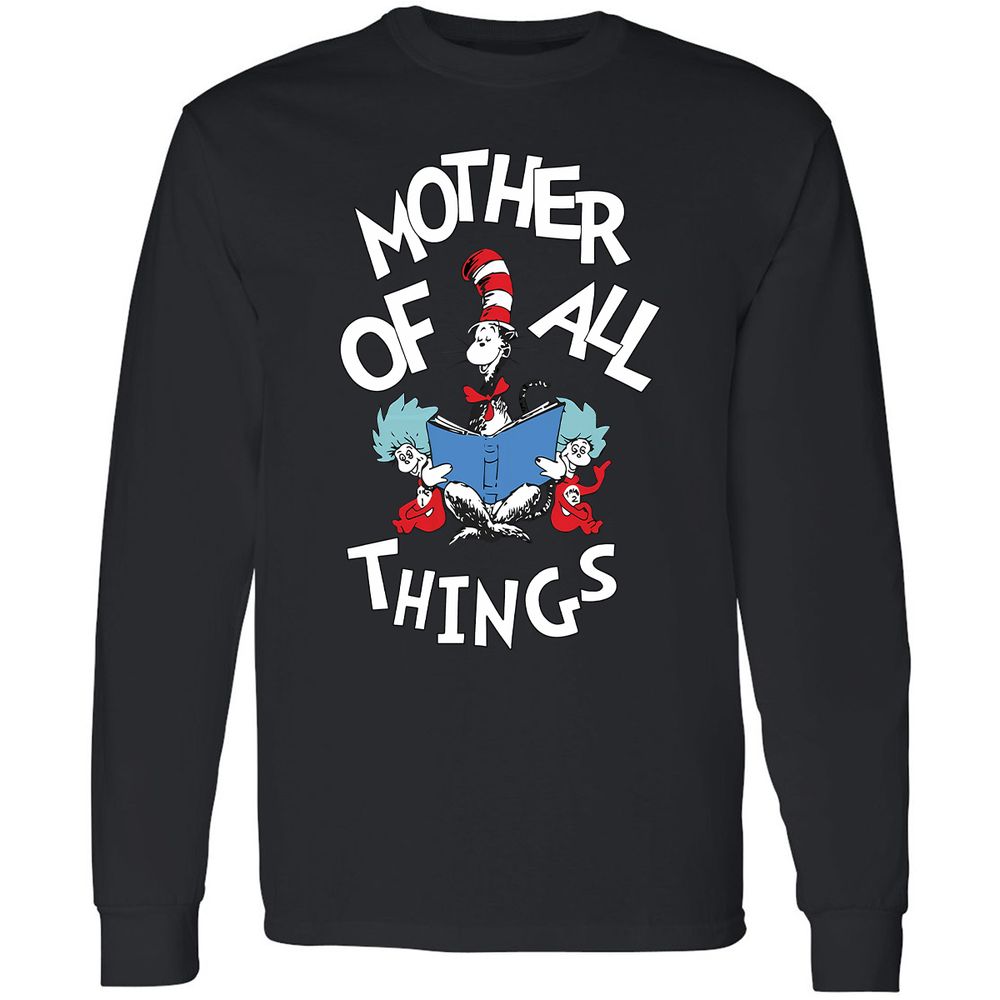 Long Sleeve T-Shirt - PLBULFLR - Black - 1