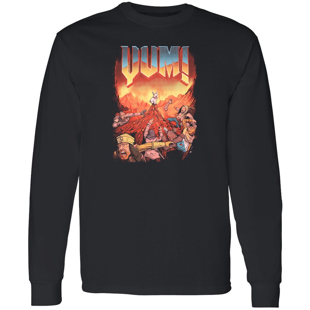 Long Sleeve T-Shirt - 1XCRDEMD - Black - 1