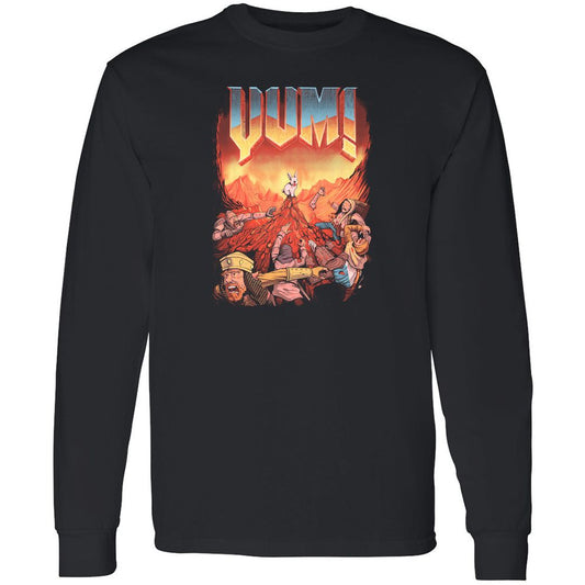 Long Sleeve T-Shirt - 1XCRDEMD - Black - 1