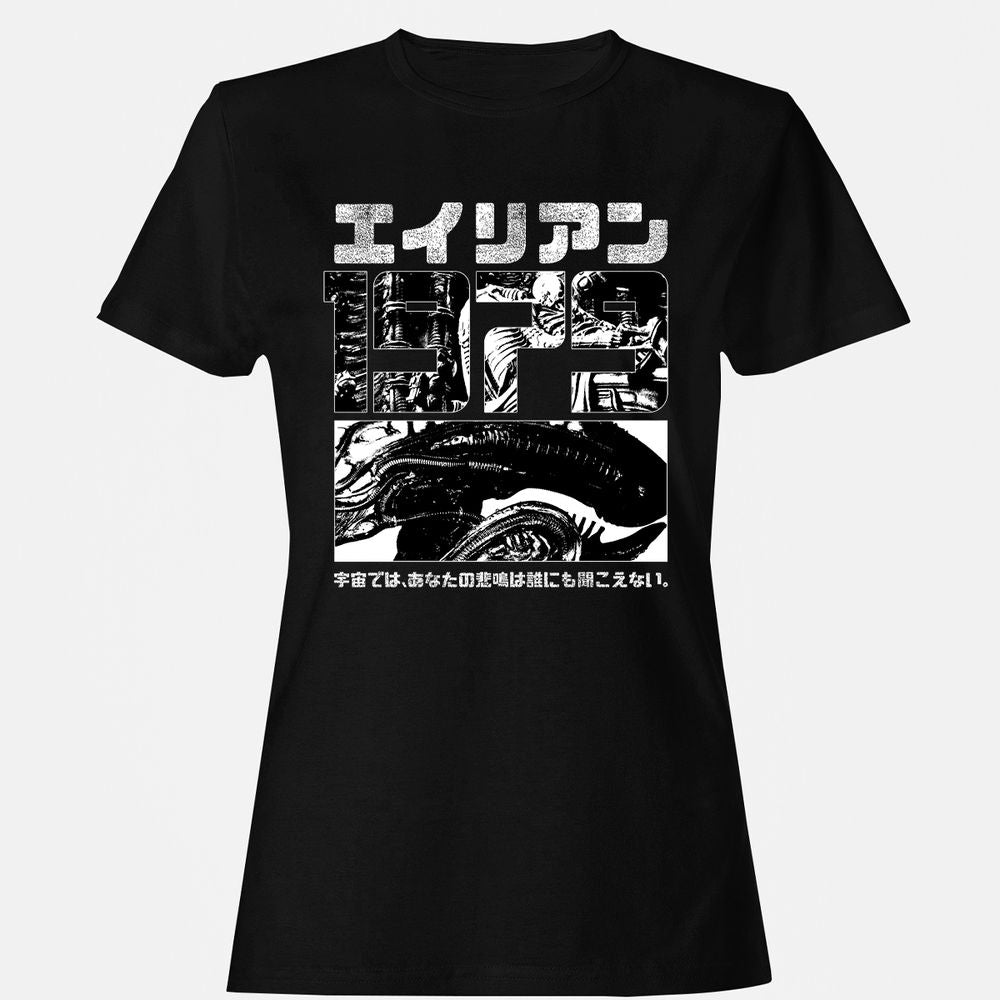 Women's T-Shirt - JN8VAVPH - Black - 1
