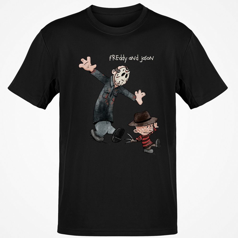 Classic Unisex T-Shirt - U5FJDPG1 - Black - 1