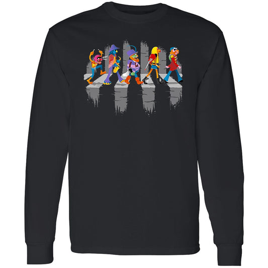 Long Sleeve T-Shirt - SRMFUGUP - Black - 1