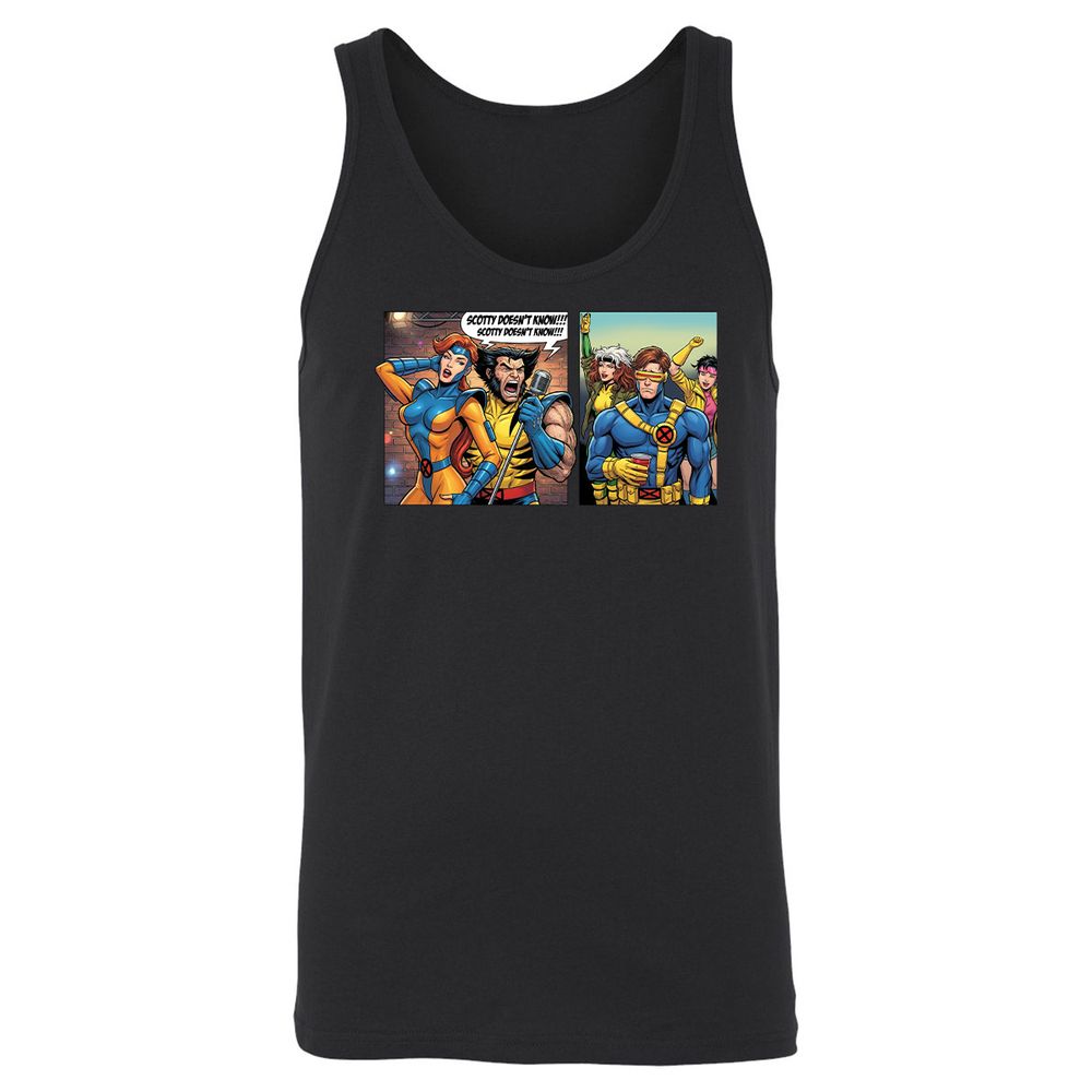 Unisex Jersey Tank - 83Q9LS5R - Black - 1