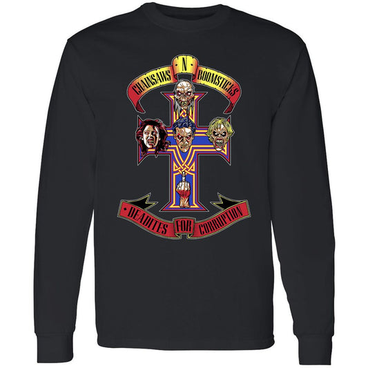 Long Sleeve T-Shirt - 396TMNPN - Black - 1