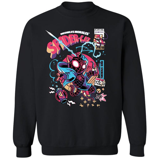 Classic Unisex Sweatshirt - YAT7BKFH - Black - 1