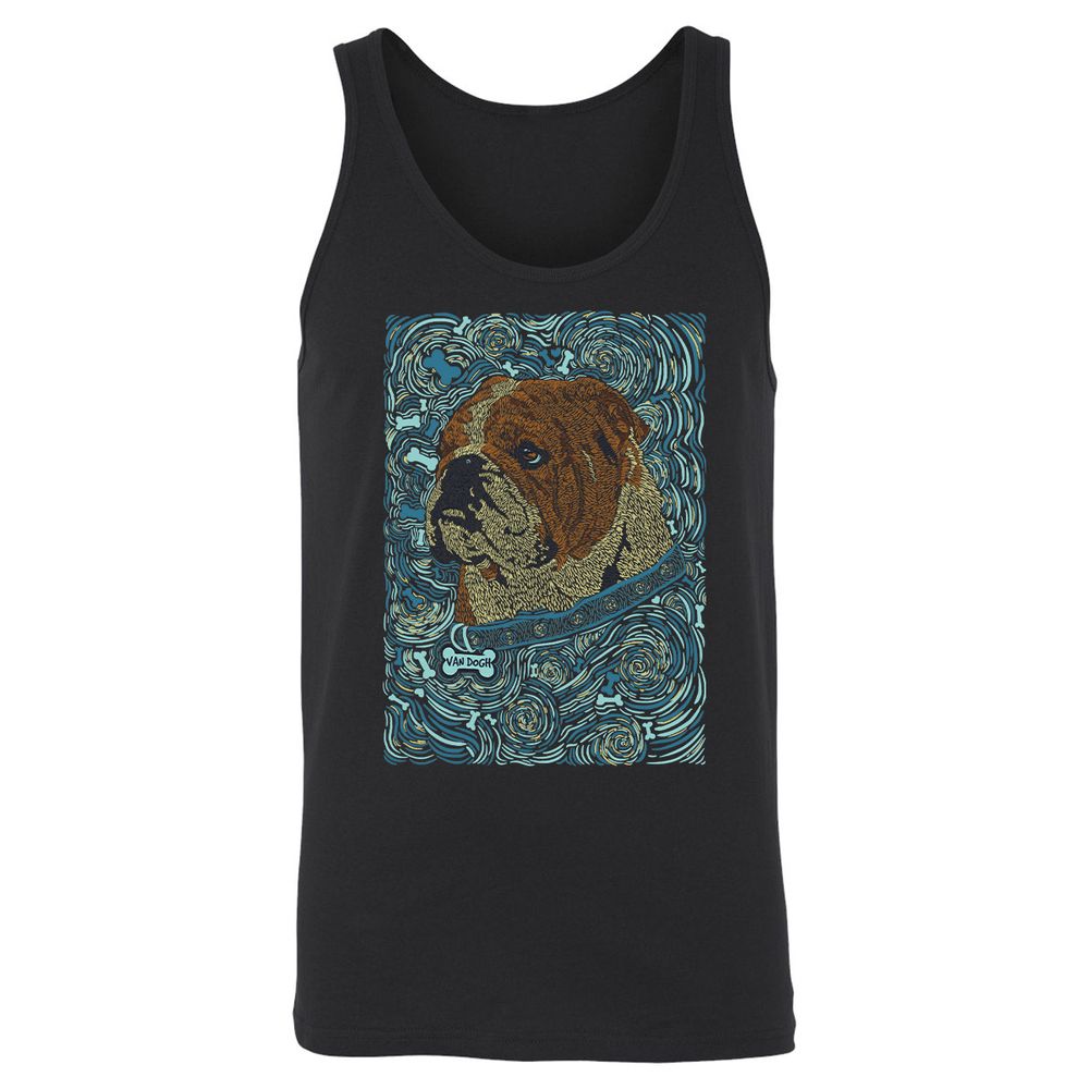 Unisex Jersey Tank - 4921CEHY - Black - 1