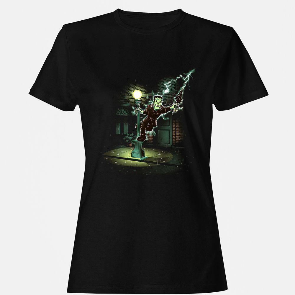 Women's T-Shirt - 29N4DFEF - Black - 1