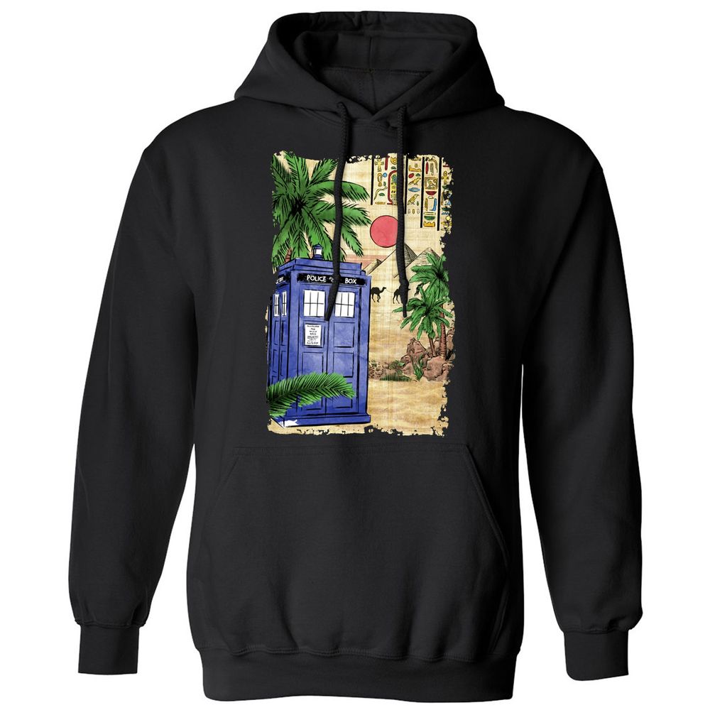 Classic Unisex Hoodie - URYV7WZA - Black - 1
