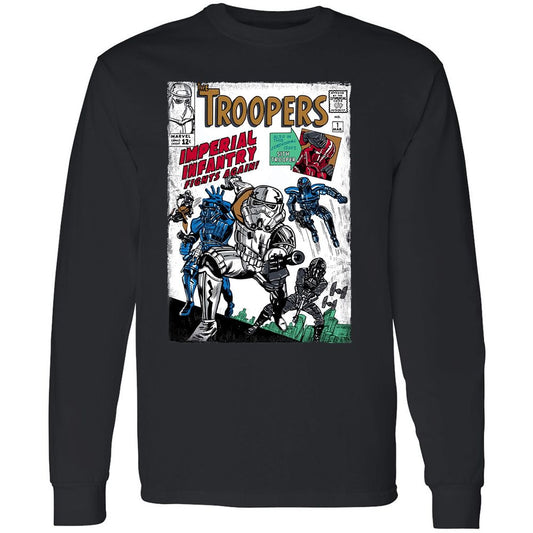 Long Sleeve T-Shirt - 48BLMHJ7 - Black - 1