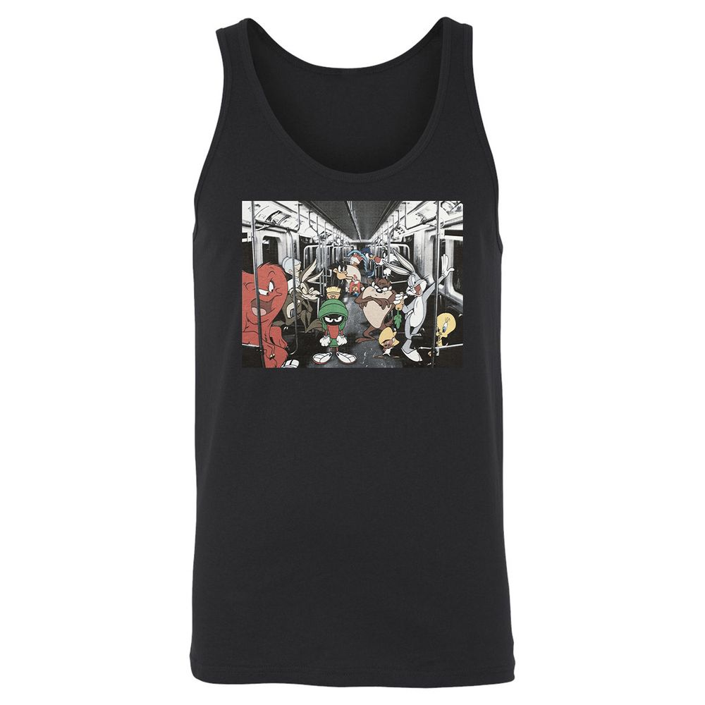 Unisex Jersey Tank - EBWFRXLT - Black - 1