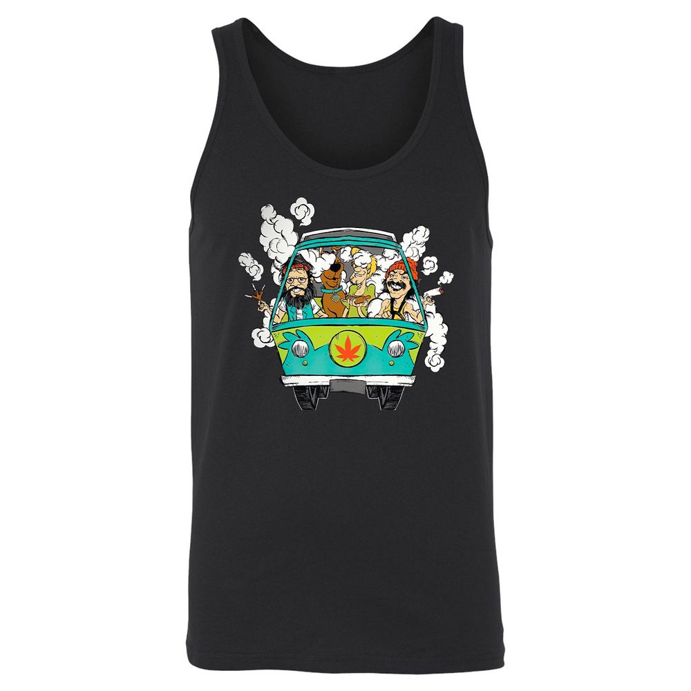 Unisex Jersey Tank - P4STY195 - Black - 1